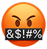 Face with Symbols on Mouth