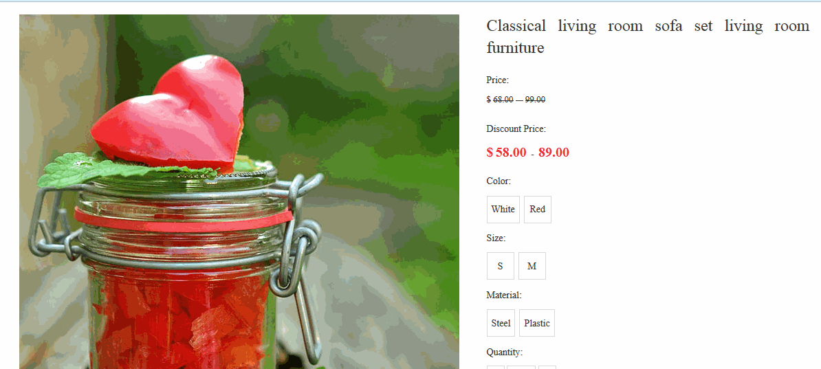 产品详情页签悬浮