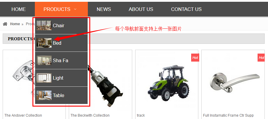 导航支持显示导航图片