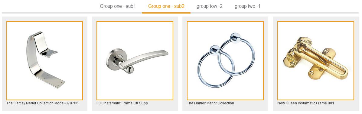 产品页签边框颜色调整