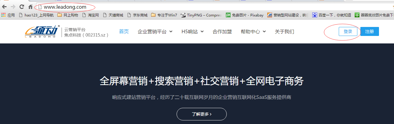 进入官网