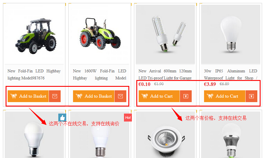 询价和在线交易