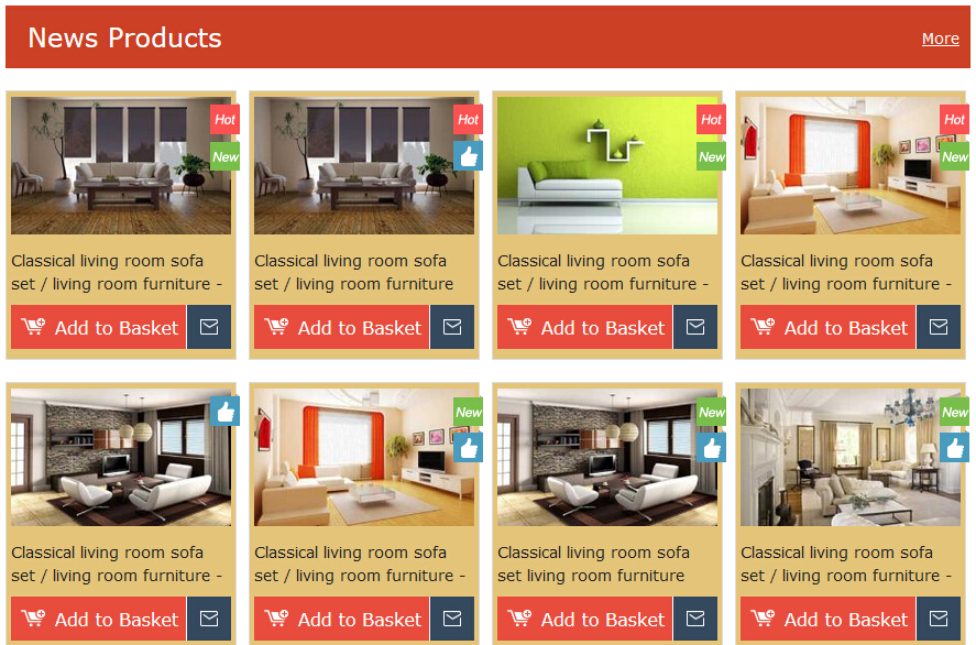 单个产品设置背景色