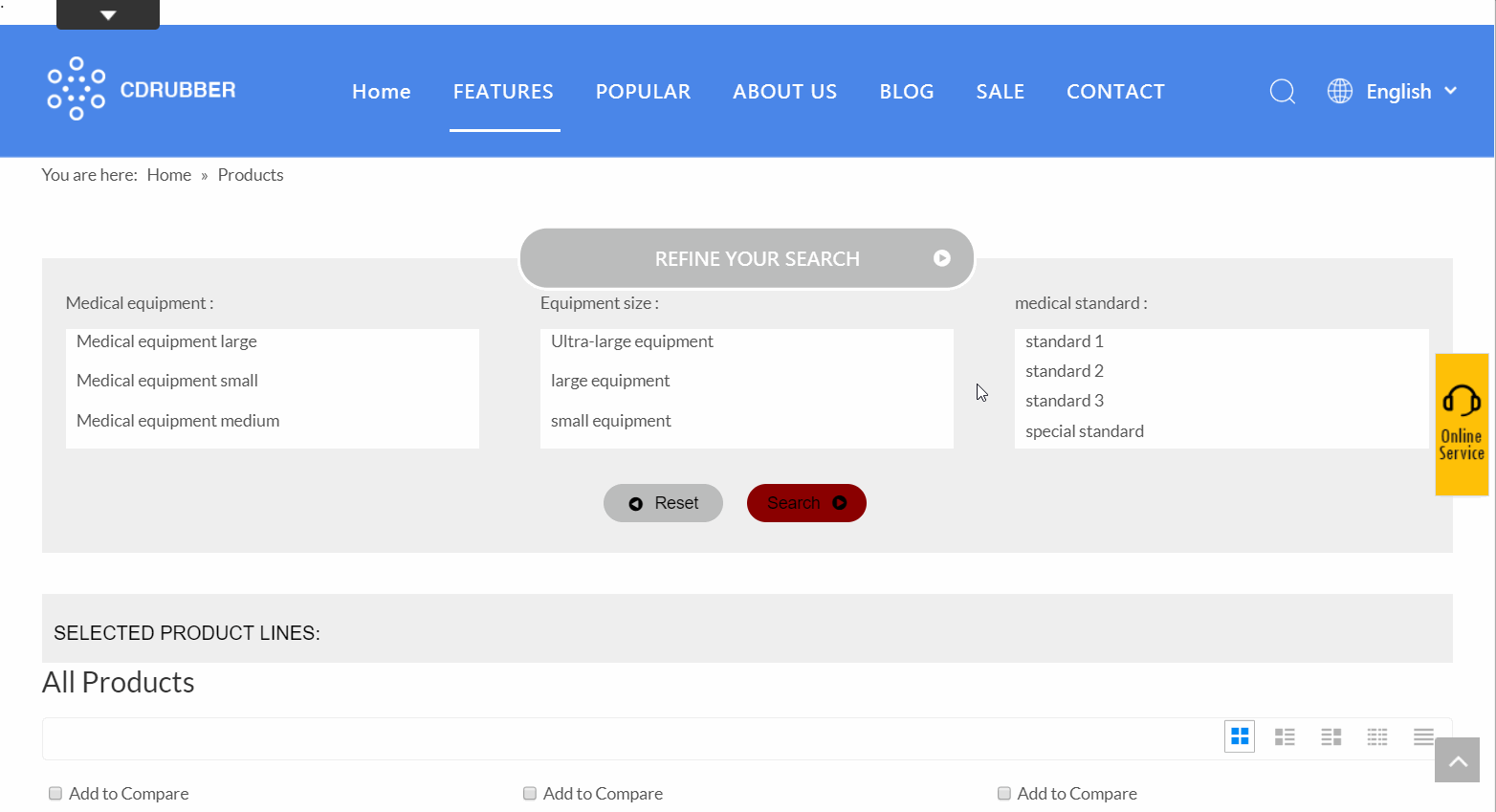 自定义字段筛选