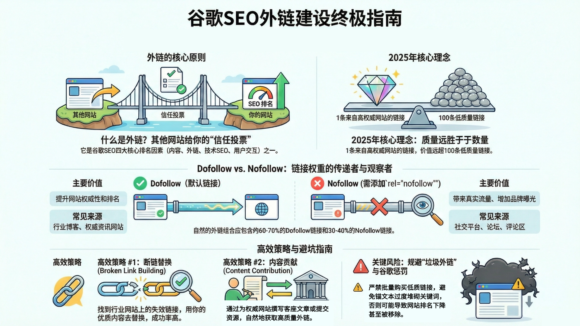 谷歌SEO外链建设终极指南