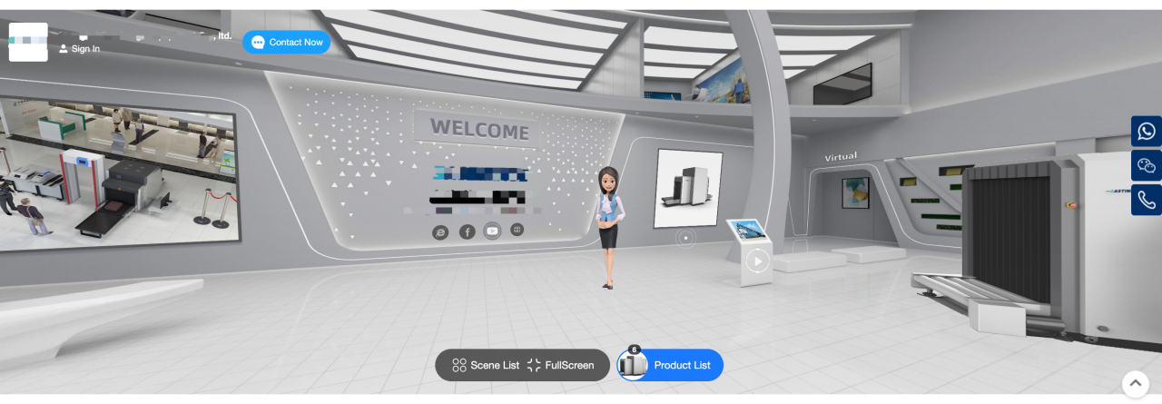 某仪器仪表公司3D展厅