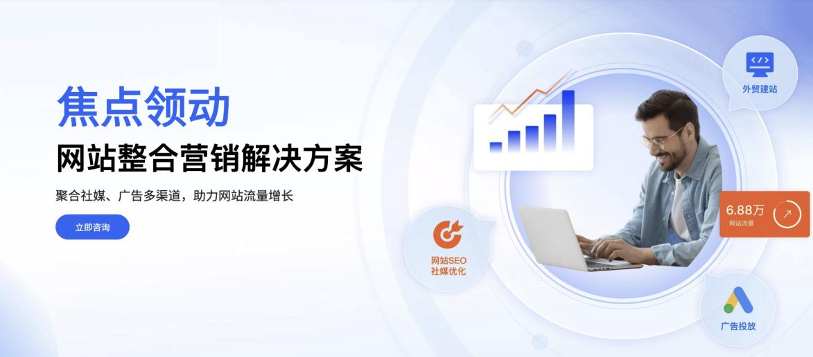 焦点领动 网站整合营销解决方案