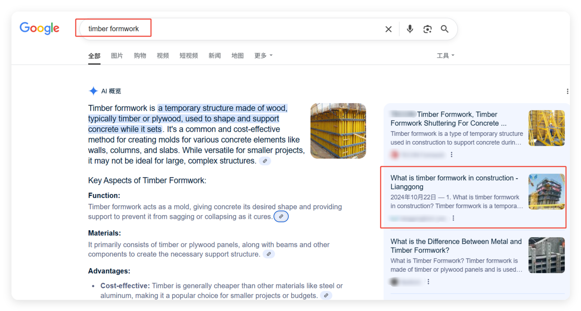 海外GEO AI搜索结果