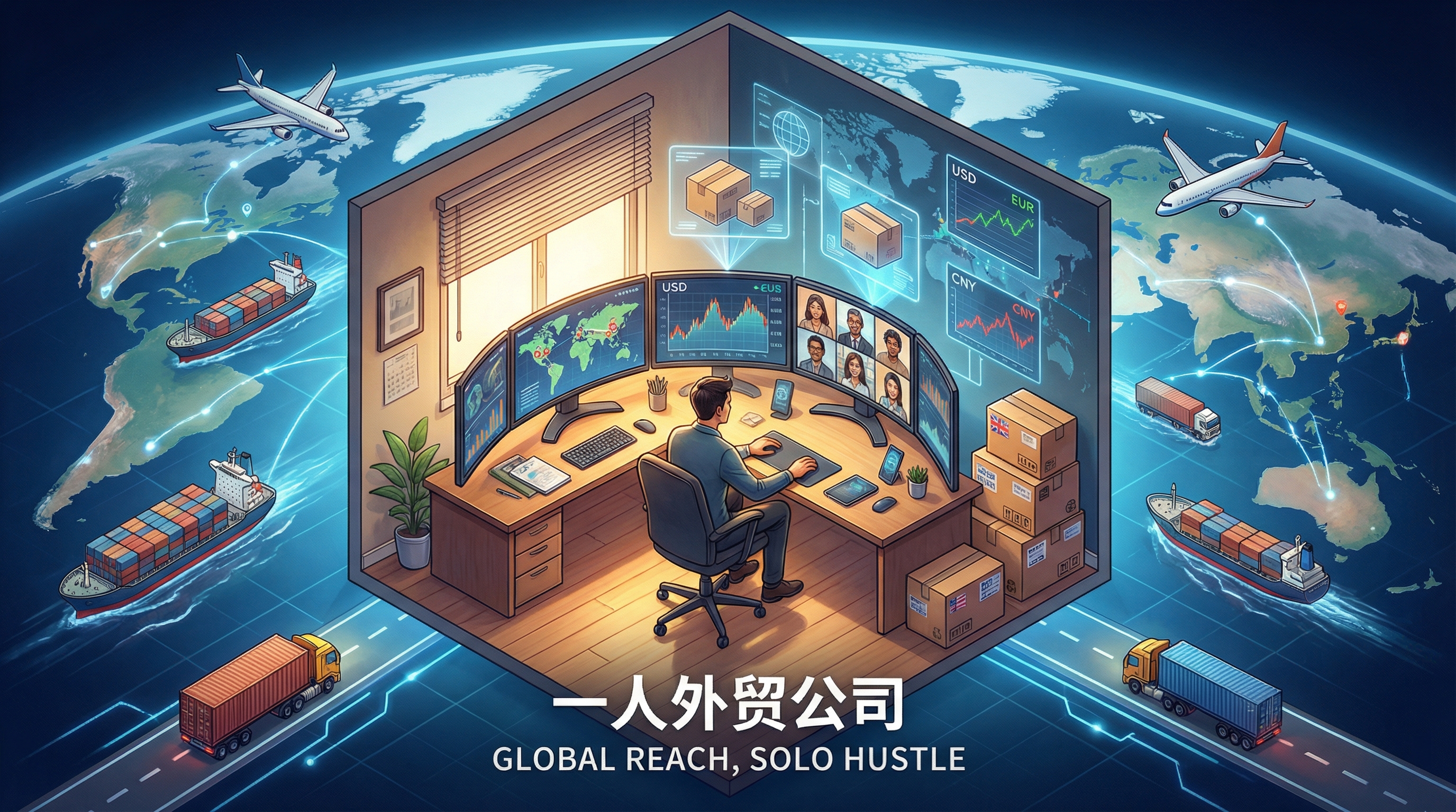 行业大洗牌？一人公司+AI超级个体，能不能做成外贸拿到订单？